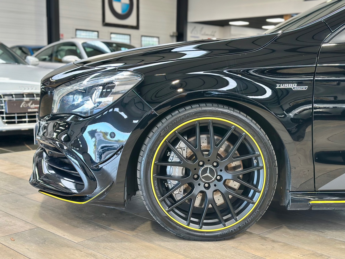 Mercedes-Benz CLA (2) 45 AMG 381 Yellow Night Edition 4Matic 7G-DCT Full