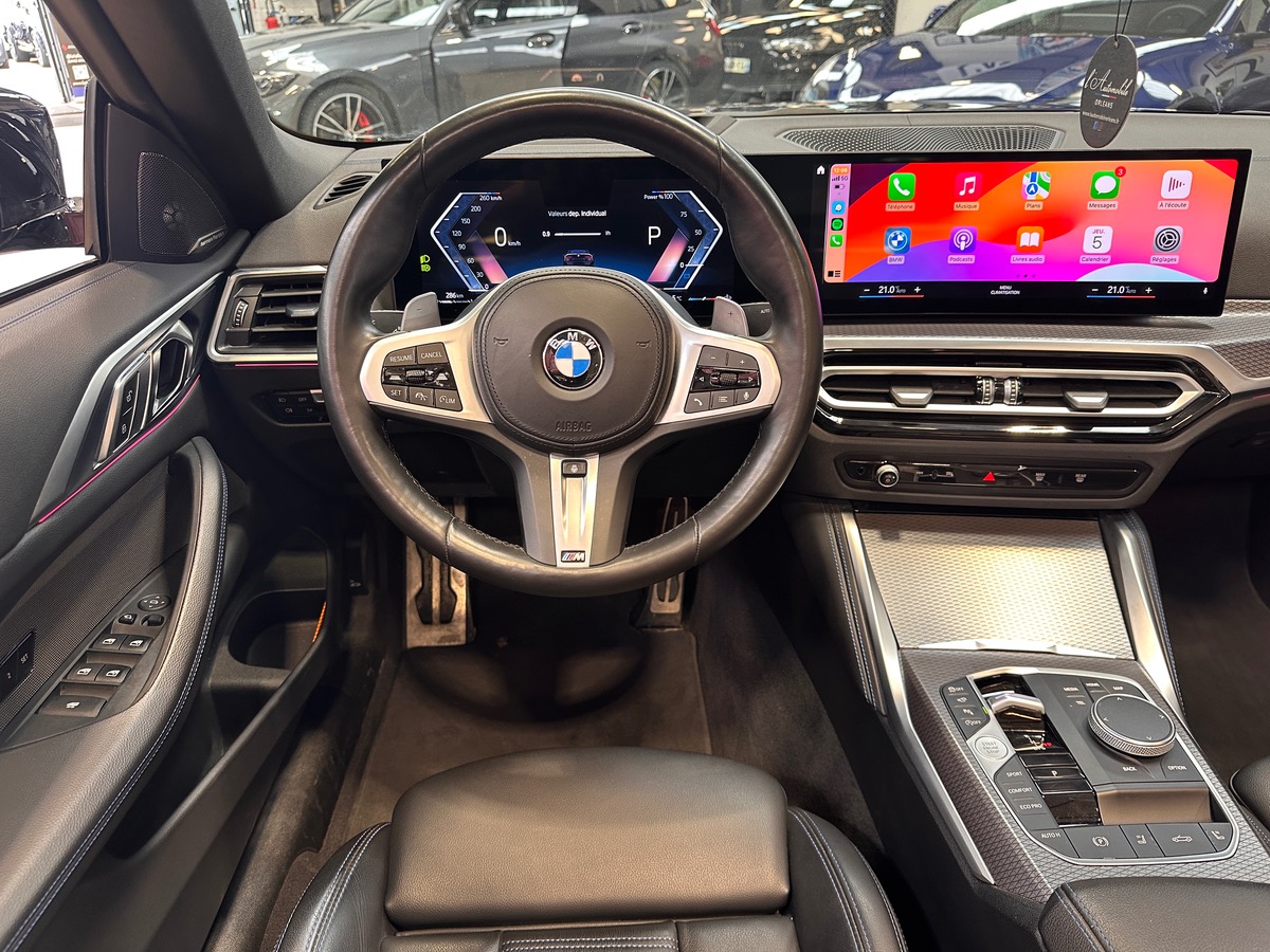 Bmw Série 4 Cabriolet 420i M SPORT 184 cv G23 BVA8 - Hifi HARMAN KARDON - HUD - Garantie 03/2026
