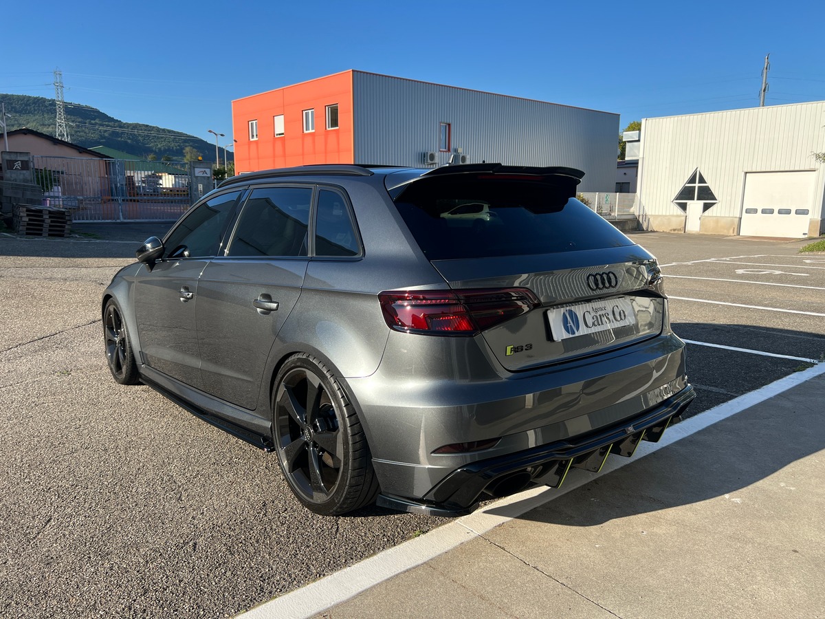 Audi RS3 Sportback Phase 2 Sportback 2.5 TFSi DAZA Quattro S-Tronic 400 cv, Garantie Juillet 2028