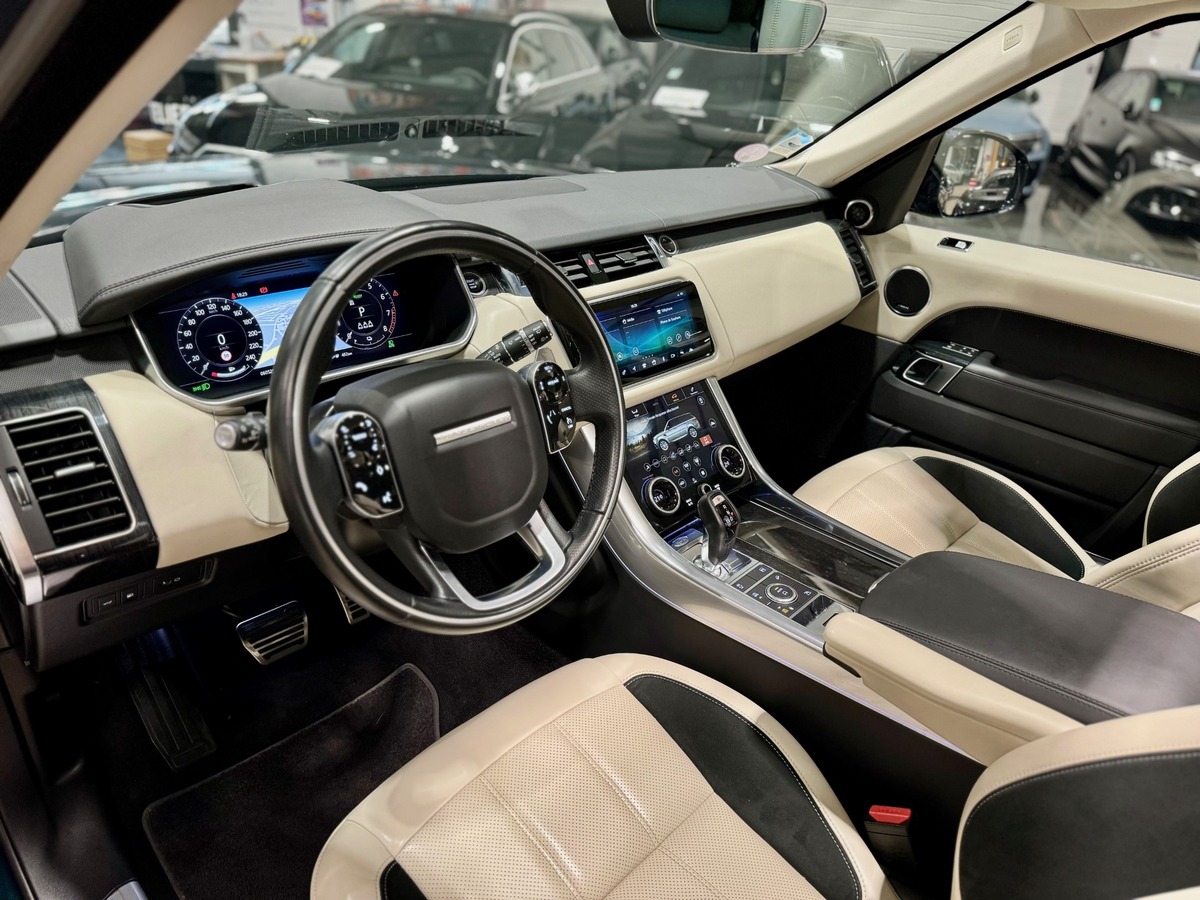 Land-Rover Range Rover Sport P400 404ch HSE Dynamic British Racing Green FULL Option 1ere main fr c