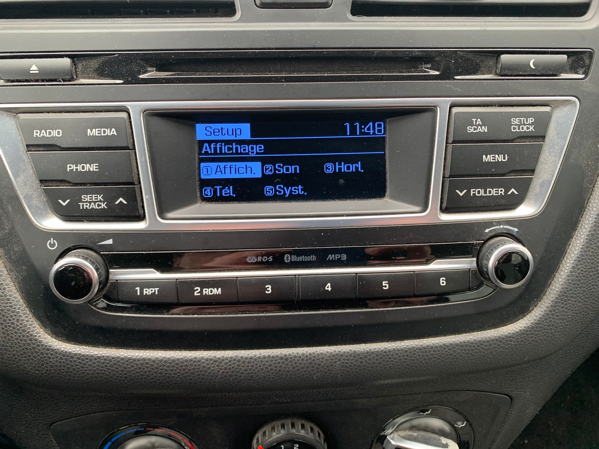 Hyundai i20 84 ch | Edition 1 | Régulateur de vitesse | Jantes Alu | Climatisation | Radar arriére