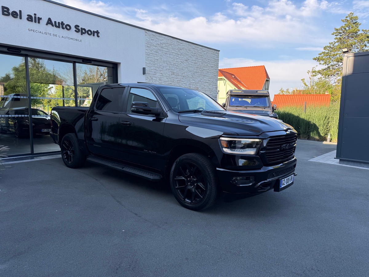 Dodge RAM 1500 LARAMIE SPORT NIGHT EDITION 402 CH / TVA / CARNET / 21663 KMS