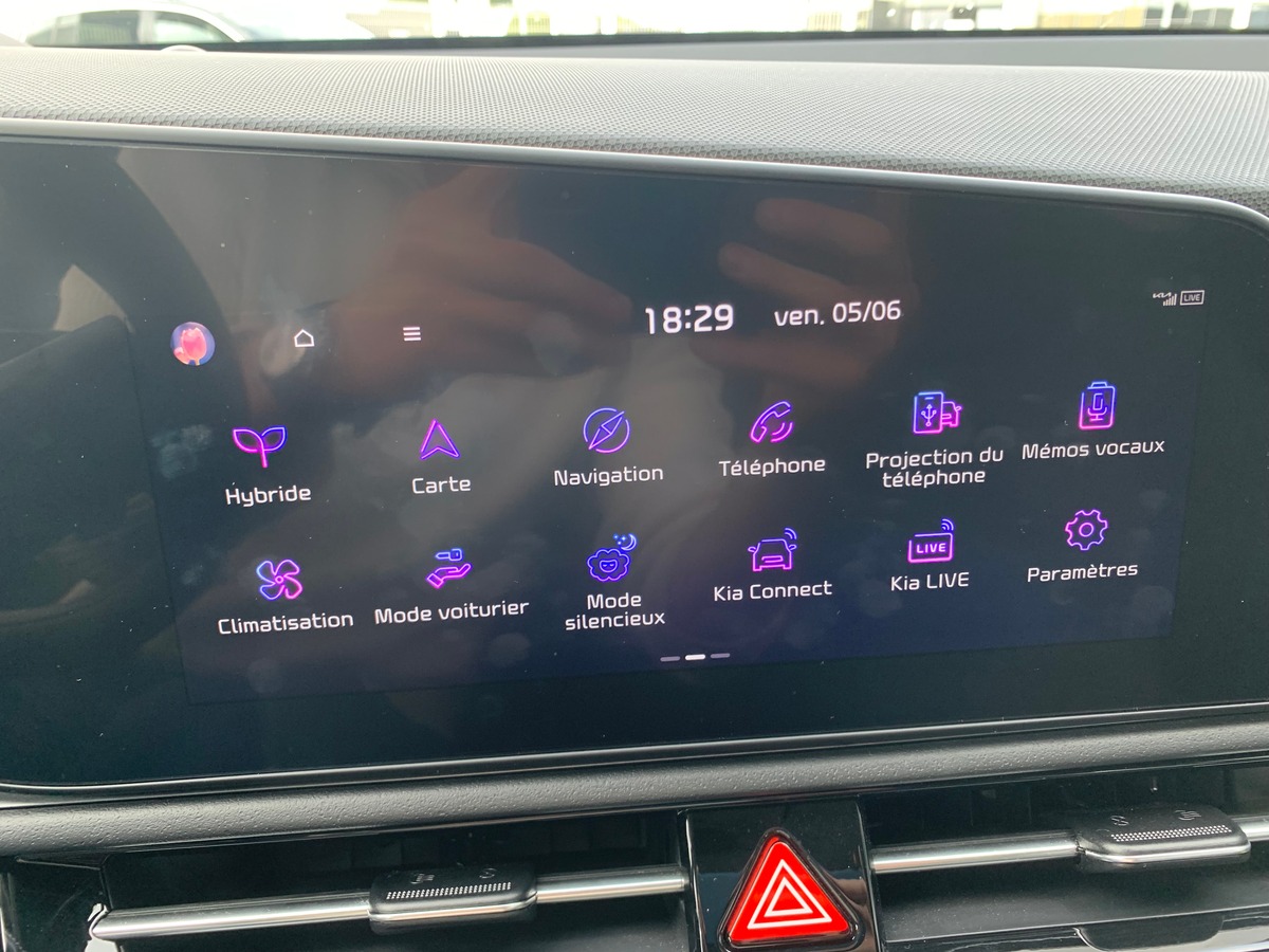 Kia Niro 141 chevaux | Active | Hybrid | Apple car Play Android Auto | Caméra de recul | Drive mode