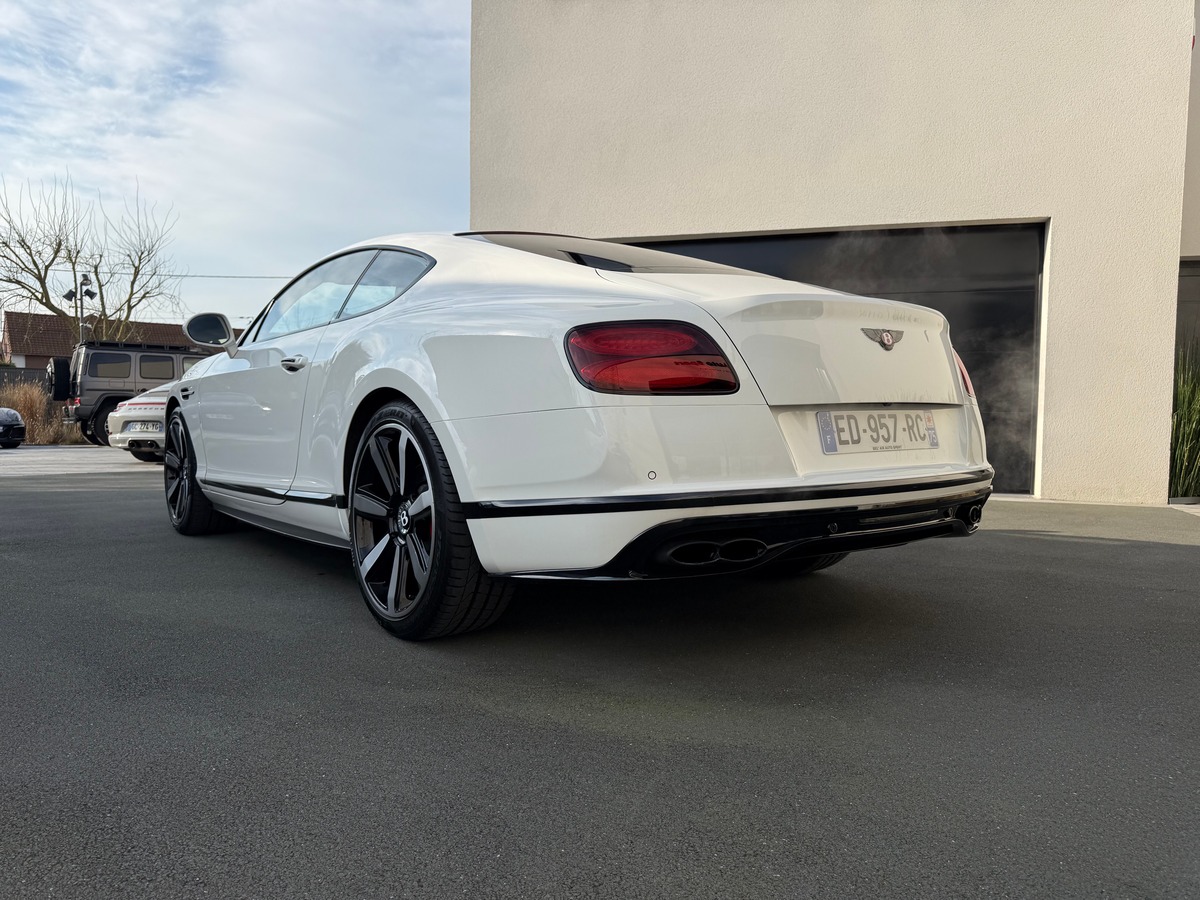 Bentley Continental GT 4.0 V8 S 528 CH / CARNET / 48101 KMS