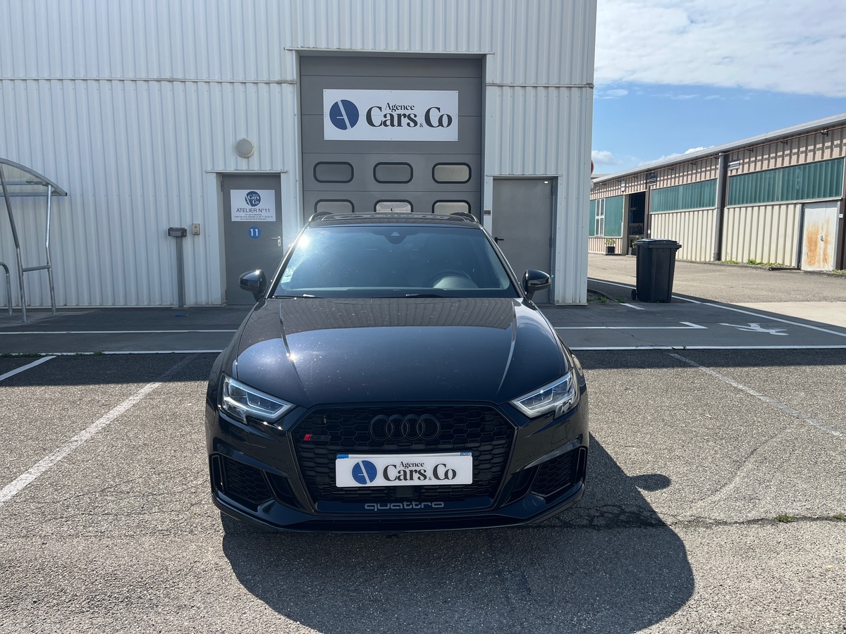 Audi RS3 SPORTBACK 2.5 TFSI 400 QUATTRO S TRONIC, Suivi complet, Toit panoramique, Matrix LED, B&O