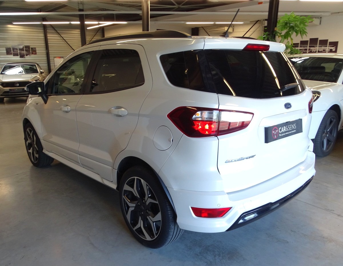 Ford EcoSport (2) 1.0 ECOBOOST 125 Ch ST-LINE AUTO / 1ère MAIN /CARPLAY / PACKS CONFORT ET ASSITANCE