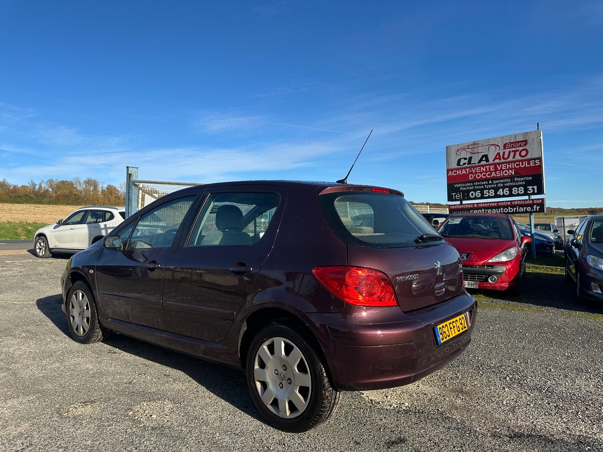 Peugeot 307 1.6 hdi 110cv 1ère main 86070km d’origine 