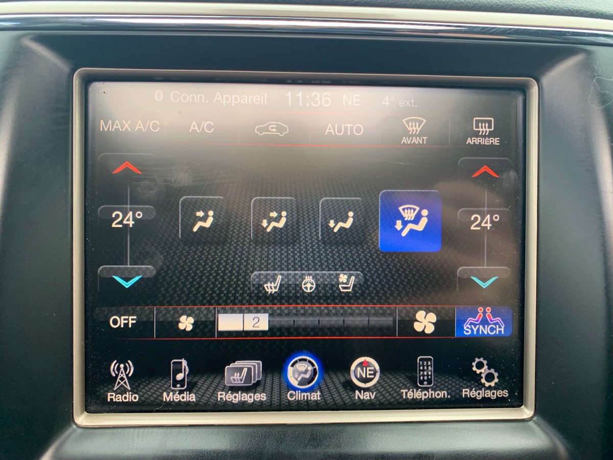 Jeep Grand Cherokee 250 ch | Overland | Toit ouvrant panoramique | Caméra de recul | Attelage