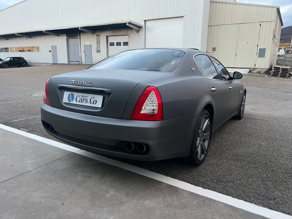 Maserati Quattroporte 4,7 S V8 431, SUIVI COMPLET , PACK BLACK, SIEGES CHAUFFANTS, COVERING