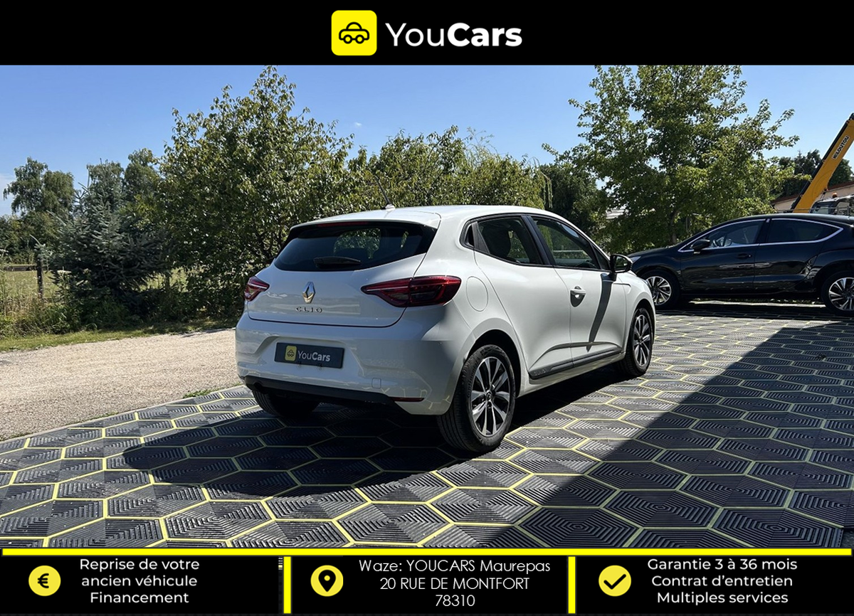 RENAULT Clio V ZEN 5 Portes 1.5 dCi DPF 5 PL 85cv ECRAN GPS TACTIL - CARPLAY - JANTE ALU 16 POUCES