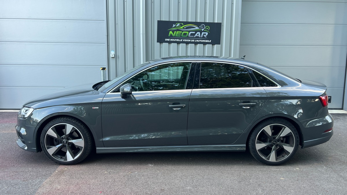 Audi A3 2.0 TFSI 190ch S-Line Quattro S tronic 7 - Gris Nano - Virtual Cockpit -  Système B&O -