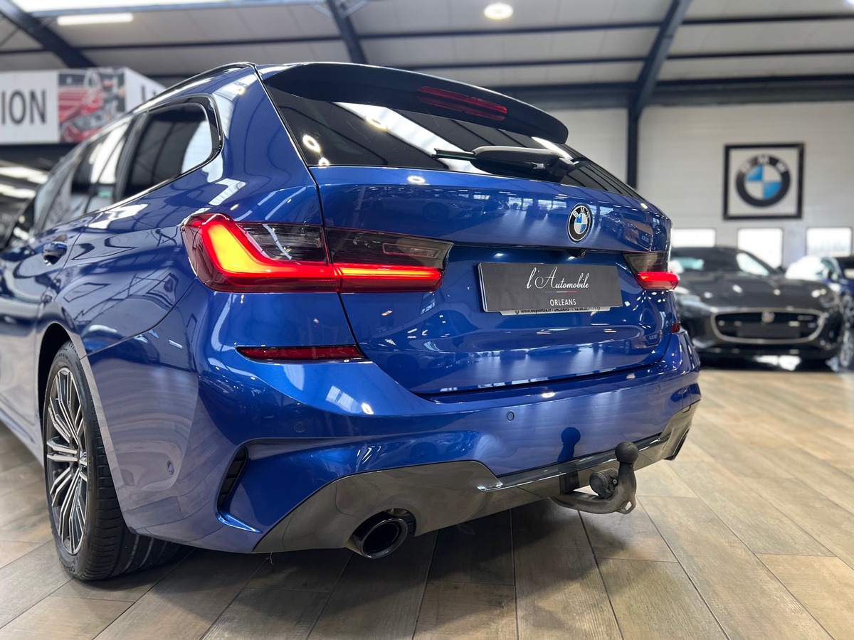 Bmw Série 3 (G21) TOURING 330D XDRIVE 265 BVA8 M SPORT PORTIMAO BLAU + ATTELAGE