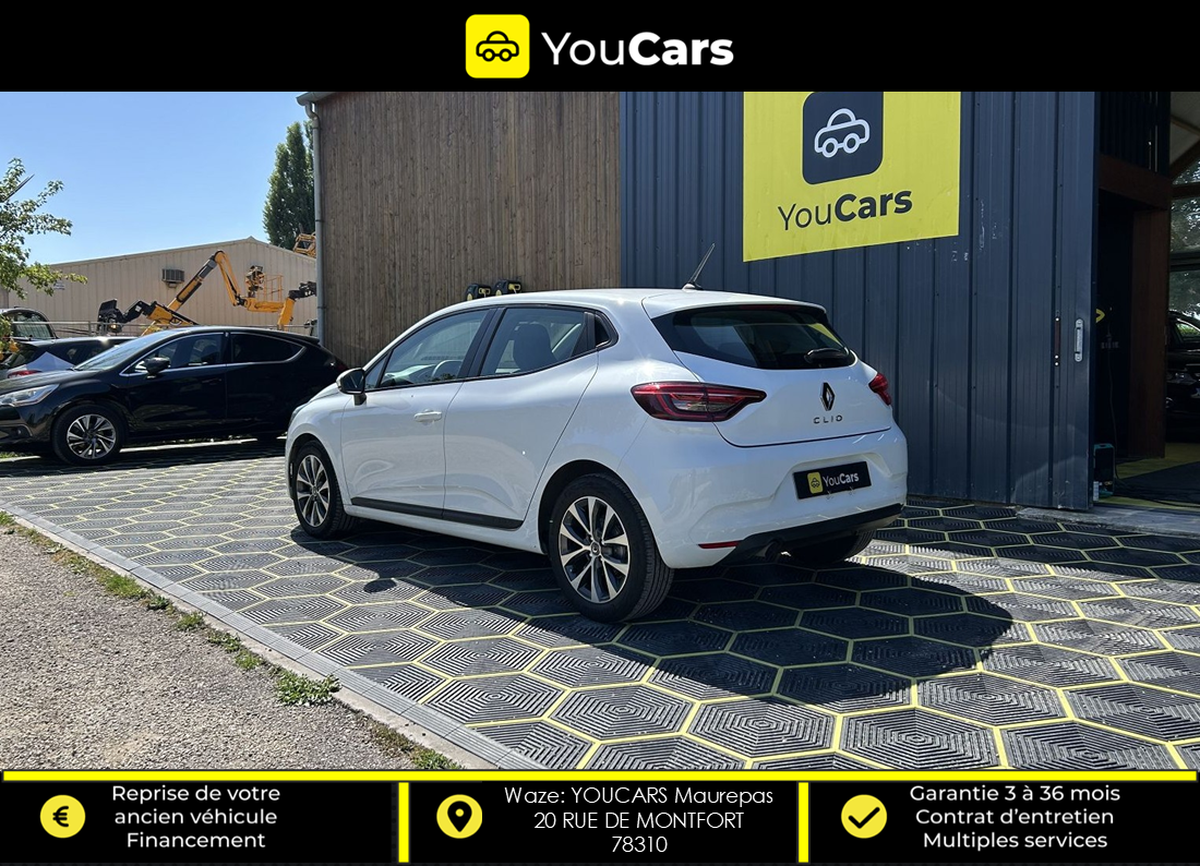 RENAULT Clio V ZEN 5 Portes 1.5 dCi DPF 5 PL 85cv ECRAN GPS TACTIL - CARPLAY - JANTE ALU 16 POUCES