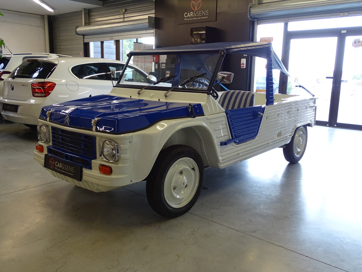 Citroën Méhari 4x2 1973 / Banquette arrière / 4 places / Baches complètes / Toit Bikini