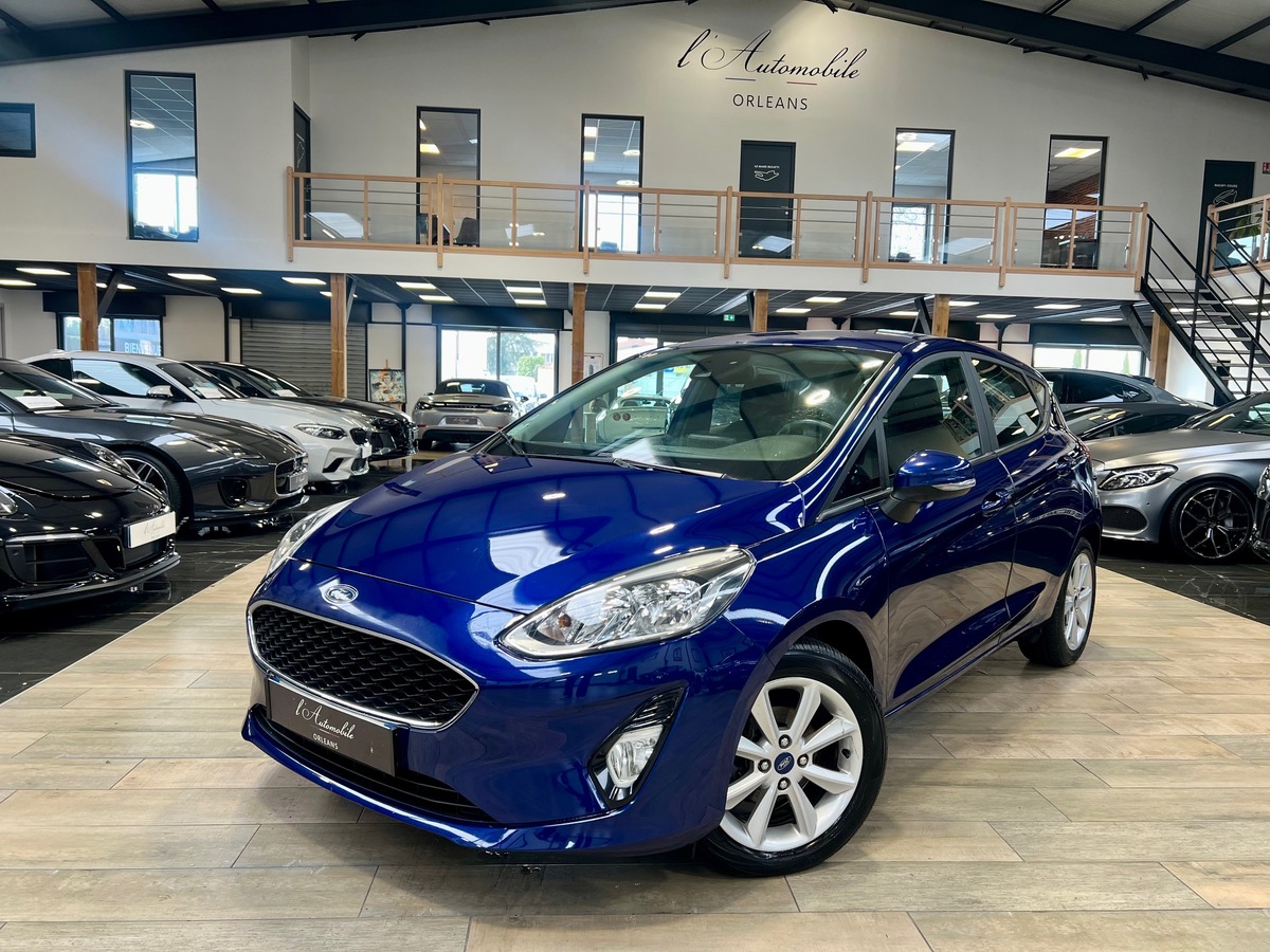 Ford Fiesta VI 1.0 ECOBOOST 100 ch S&S BVA DEEP IMPACT BLUE /GPS/CAMERA/BLUETOOTH/