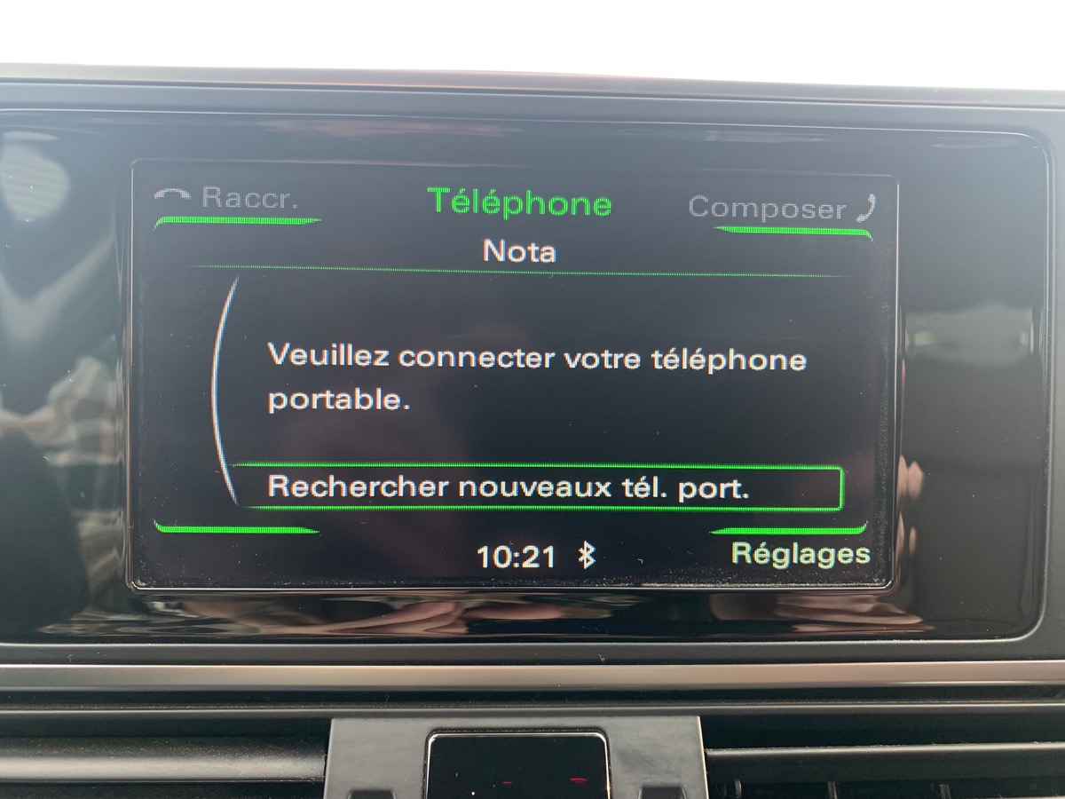 Audi A6 Limousine 190 ch | AMBITION LUXE | GPS | Caméra Recul | Système d'accès, démarrage sans clé