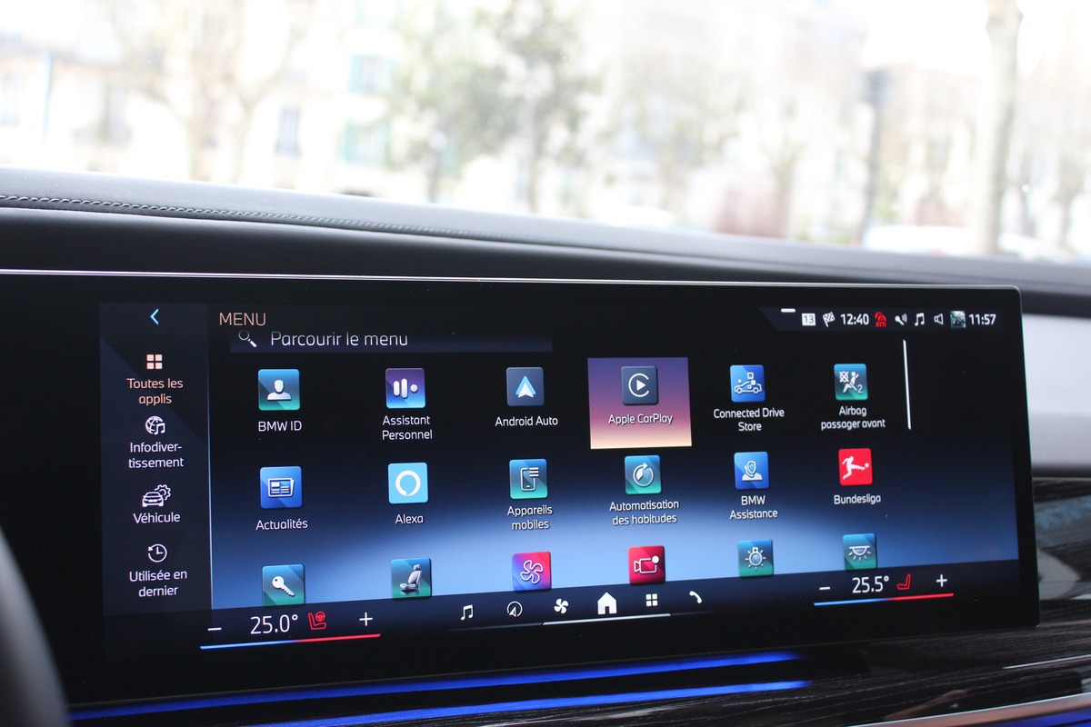 Bmw Série 7 (G70) 750E XDRIVE 490 M SPORT BVA8 FULL Options