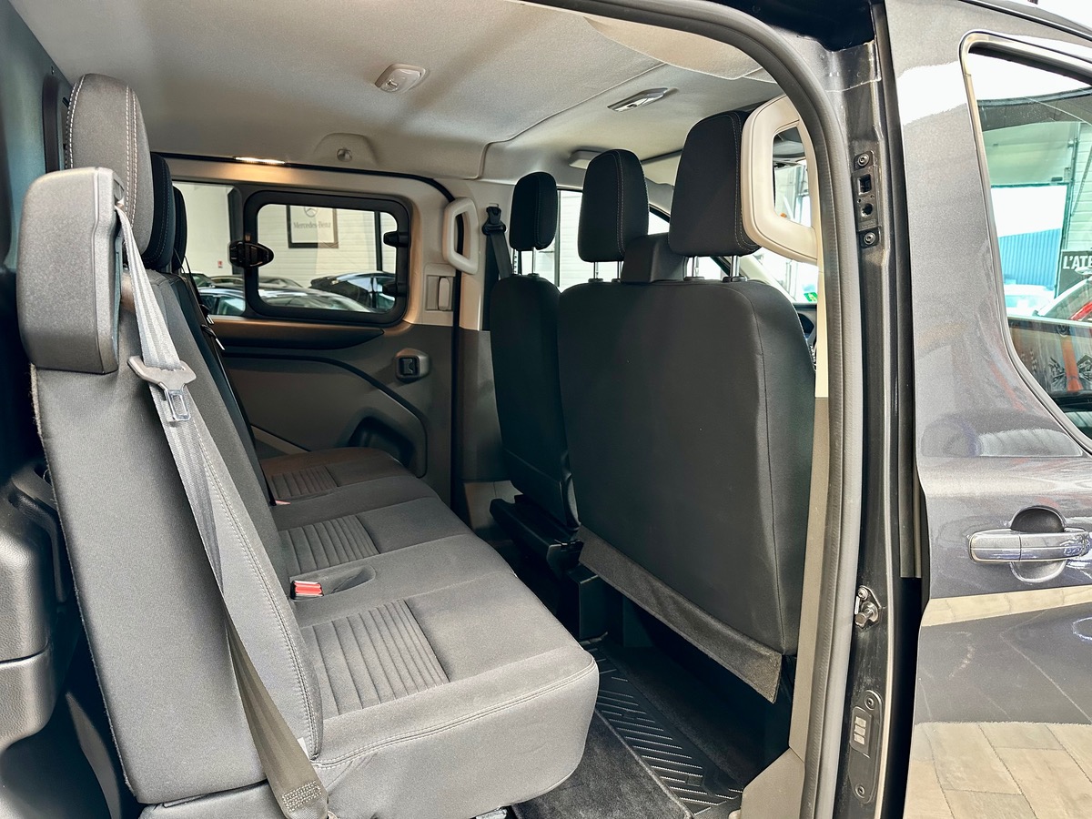 Ford Custom II (2) 320 L2H1 2.0 Ecoblue 170 Limited 6 Places BVA6 1ère Main TVA b