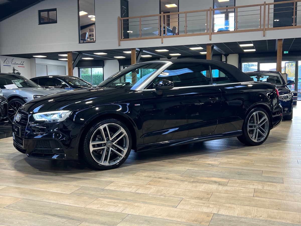 Audi A3 Cabriolet 35 TFSI 150CV S-LINE 1ERE MAIN FULL O
