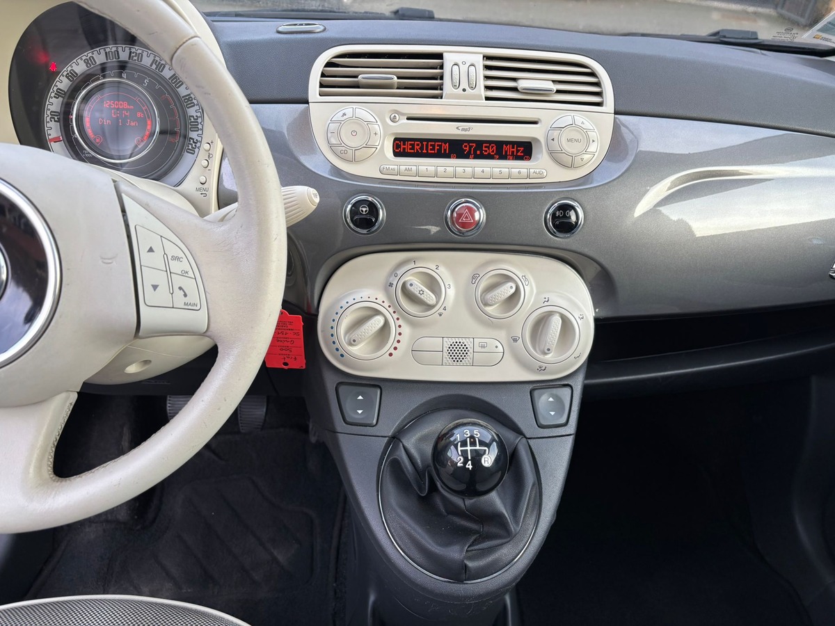 Fiat 500 1.2 Lounge - Révisé - Garantie