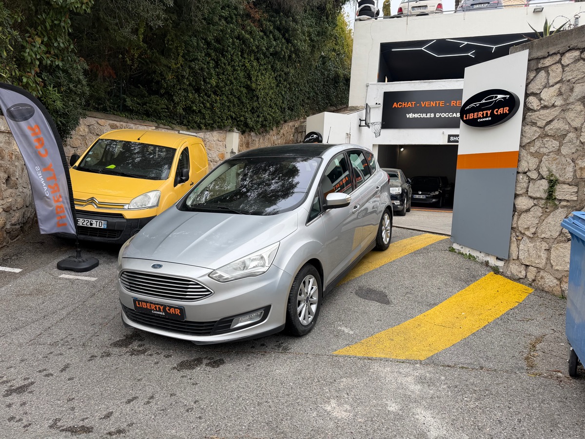 Ford C-max 1.5 TDCI 120 CV / Phase 2 / Toit Panoramique / KM réel / GPS / Titanium