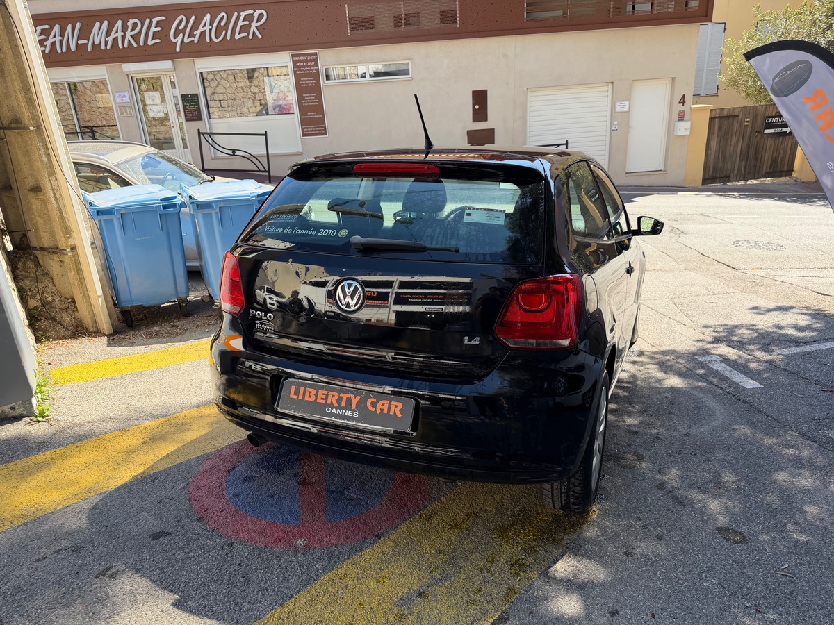 Volkswagen Polo 1.4 i 86 CV / 1er main / Km Réel / DSG7 / Clim / Roue de Secours/ Courroie Neuve