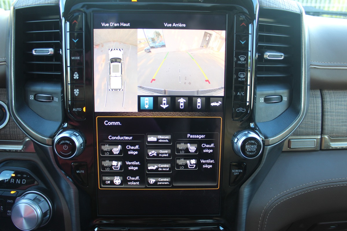 Dodge RAM CREW CAB 1500 5.7 V8 396 ch LARAMIE EDITION LONGHORN / RAM BOX / CARPLAY / ATTELAGE / E85