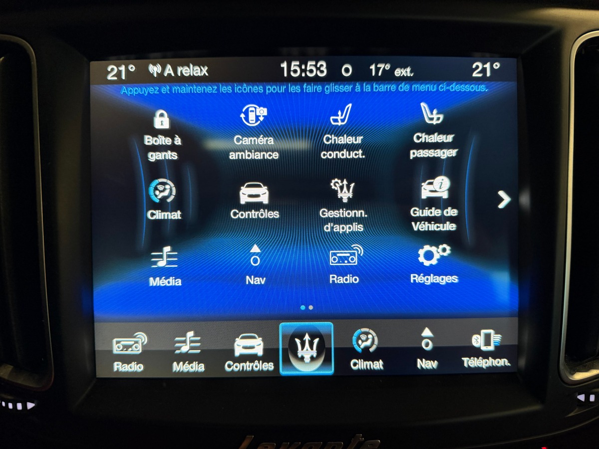 Maserati Levante 3.0 v6 GranSport Q4 Toit Panoramique Ouvrant / Carplay Android / Harman kardon