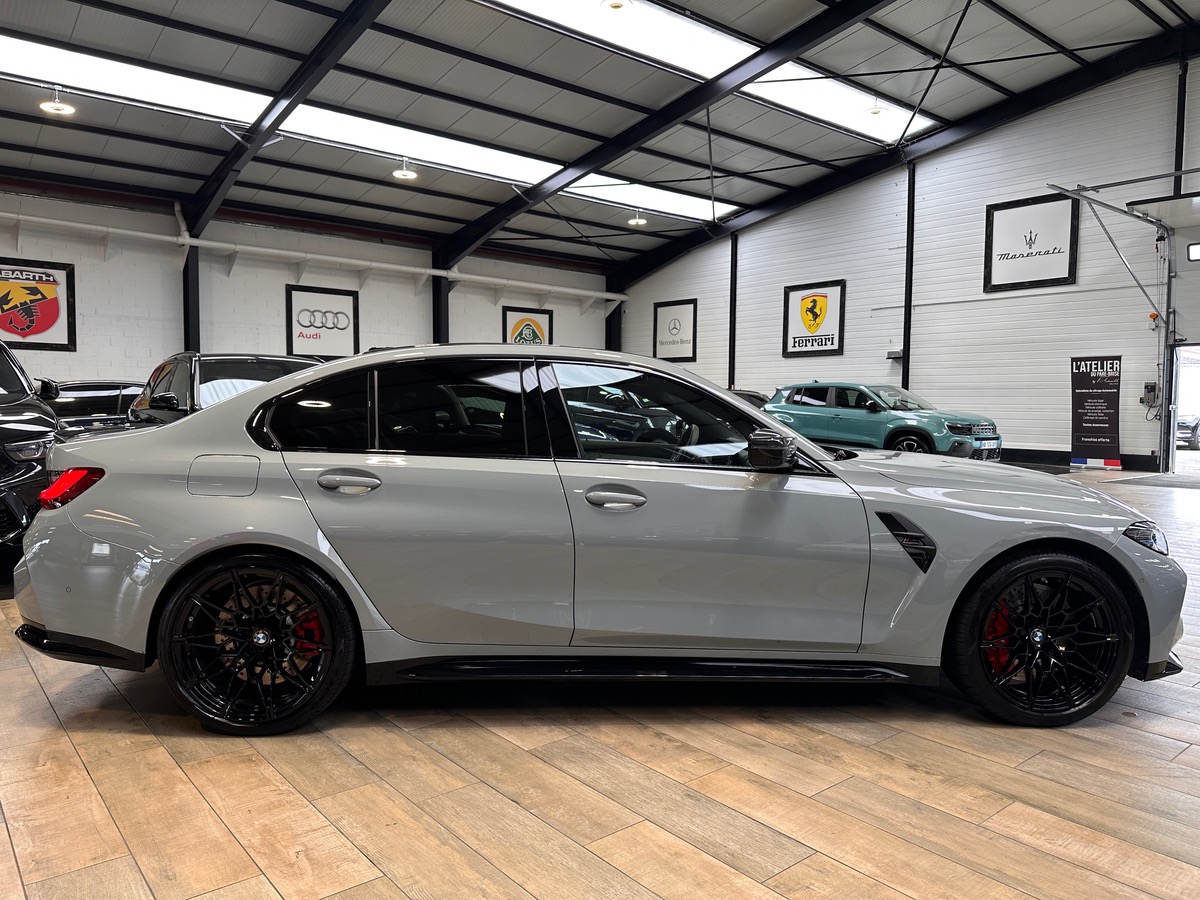 Bmw M3 Competition M xDrive 510 ch BVA8 (G80) - Origine France - Pas de Malus - Garantie 06/2026