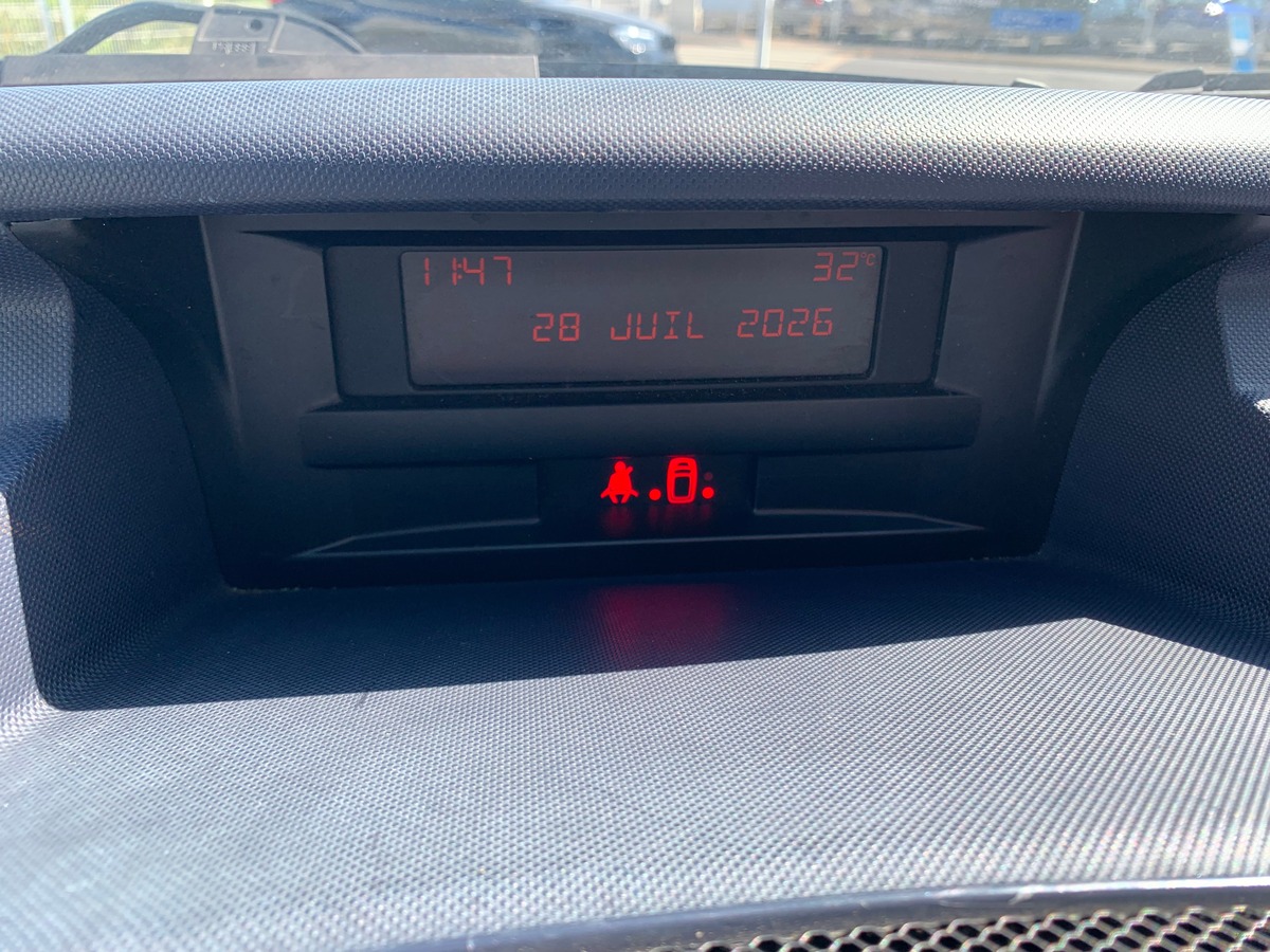 Peugeot 1007 68 chevaux | Climatisation | Régulateur de vitesse | Vitres électriques | Roue secours