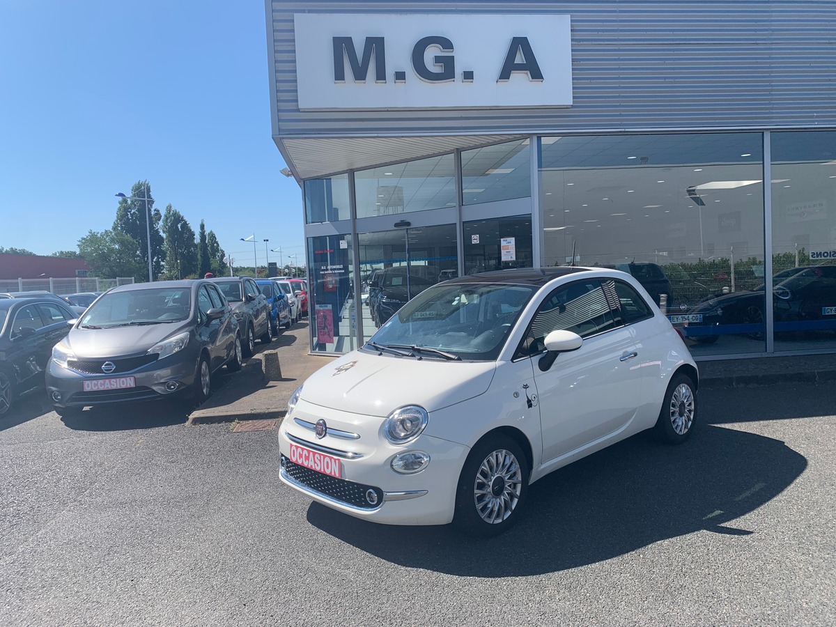 Fiat 500 LOUNGE | Kit mains libres Bluetooth | Régulateur de vitesse | CLIMATISATI0N