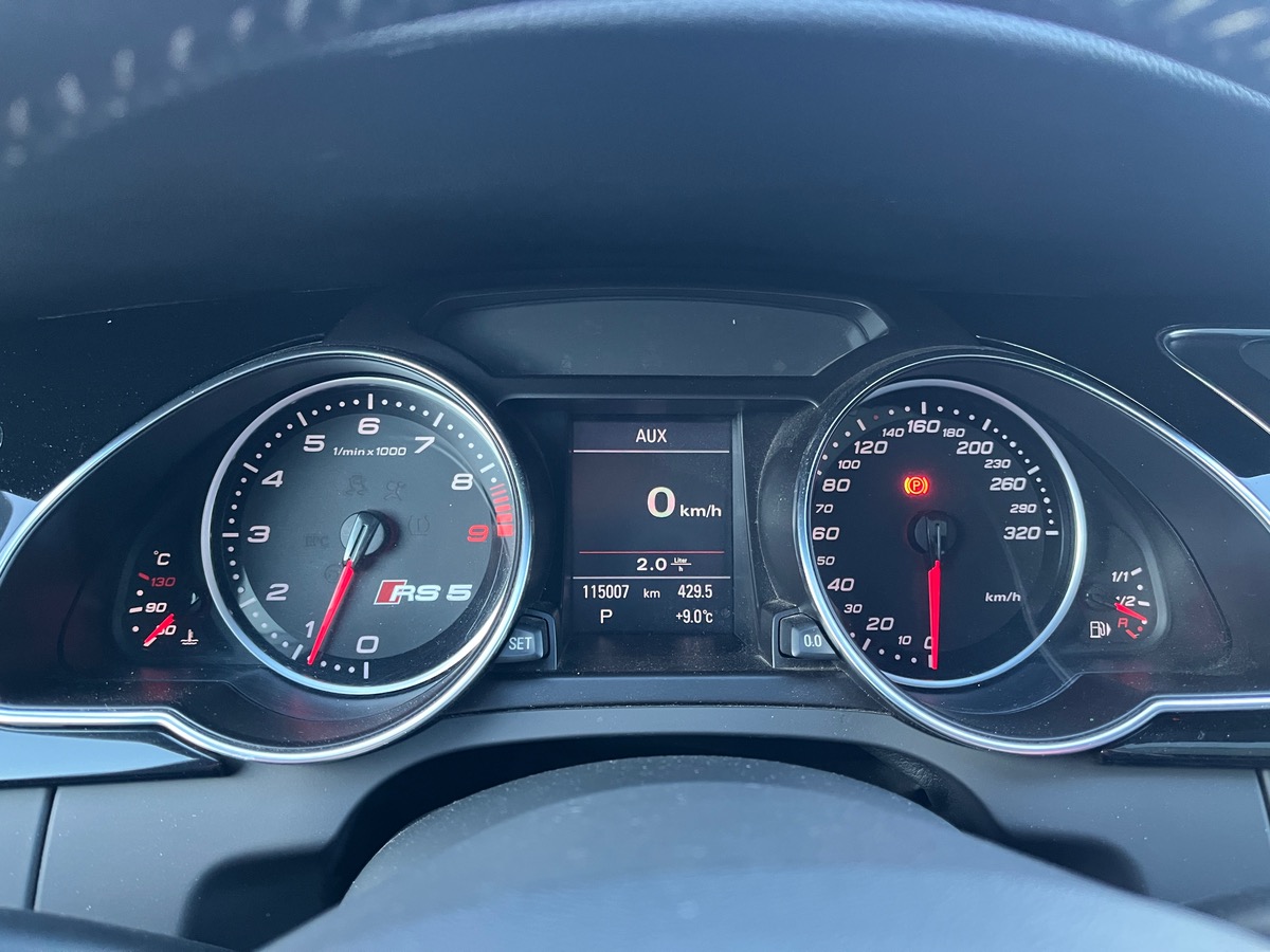 Audi RS5 4.2 V8 FSI 450cv QUATTRO S-TRONIC 7, Sièges chauffants, Hifi Bang&Olufsen