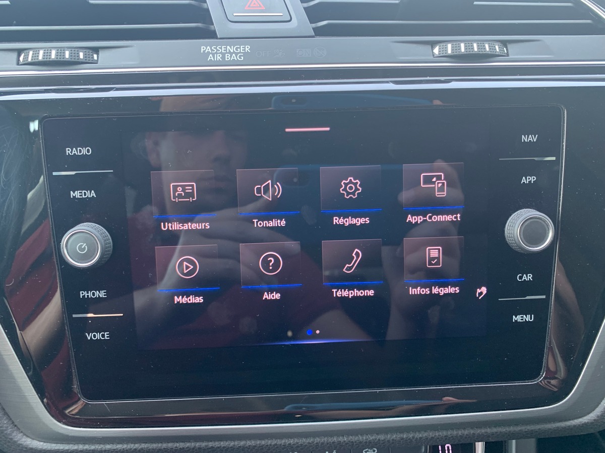 Volkswagen Touran 150 ch | Lounge business | Caméra de recul | Régulateur vitesse | Apple car Play