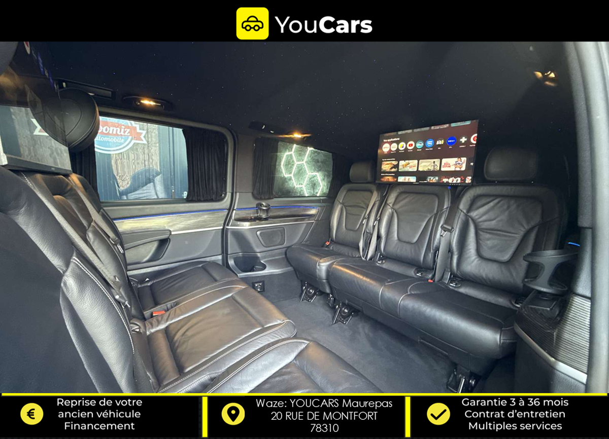 Mercedes-Benz Classe V Phase 2 300 1.9 CDI 16V 4MATIC 9G-TRONIC 237 cv FULL OPTIONS / TELEVISION