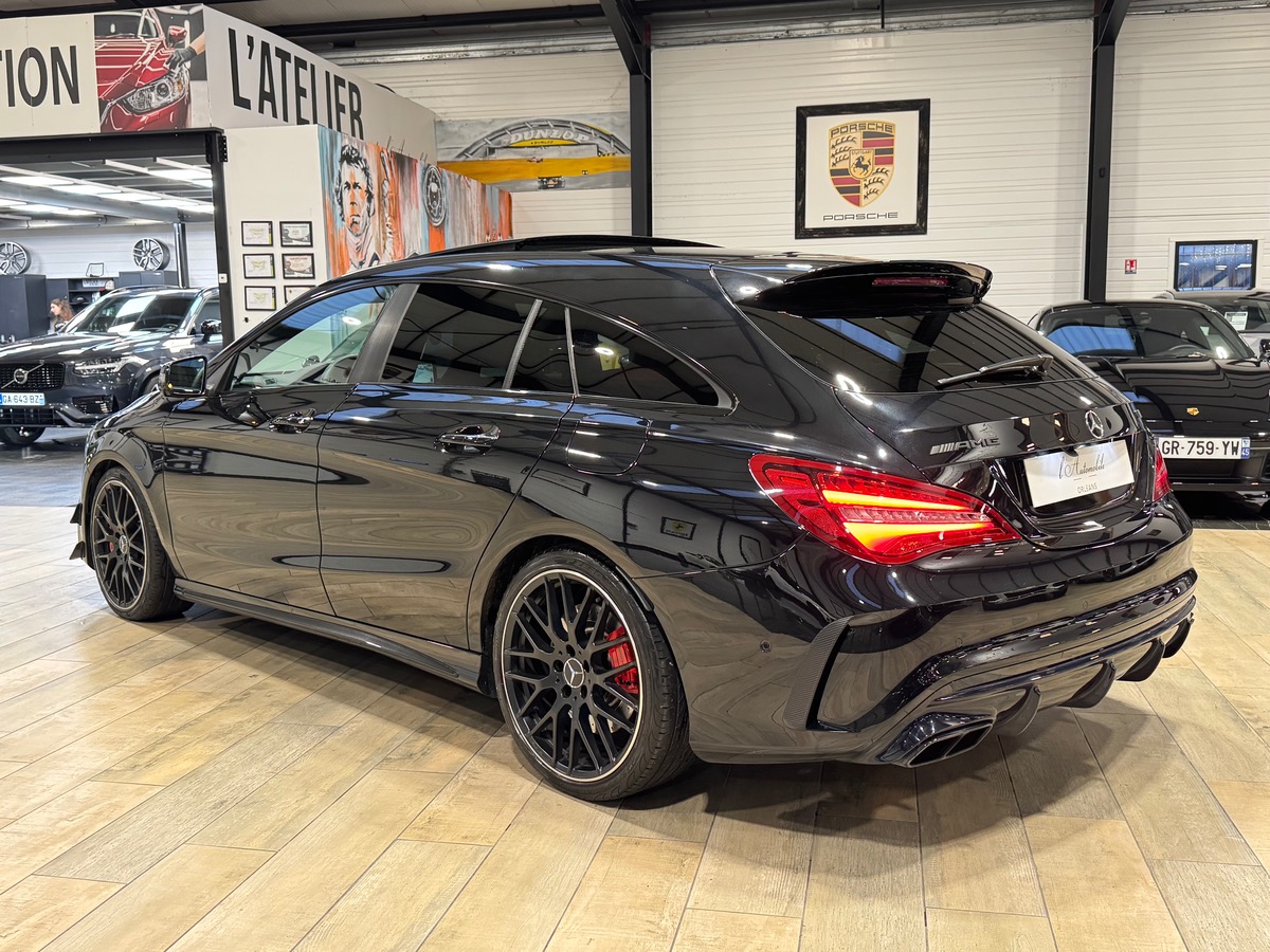 Mercedes Benz CLA Shooting Brake Phase 2 45 AMG 2.0 Turbo 4MATIC 7G-DCT 381cv TO/HARMAN/PACK AÉRO A