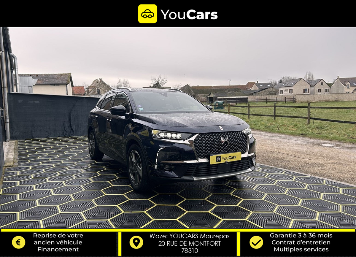 DS DS 7 RIVOLI Crossback E-tense 1.6 THP 225 Plug in Hybrid 181 cv SIEGES ELECTRIQUE CHAUFANTS