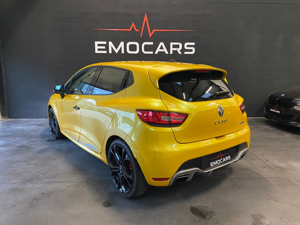 RENAULT Clio IV 1.6 TURBO 200 ENERGY RS EDC E6 JAUNE SIRIUS