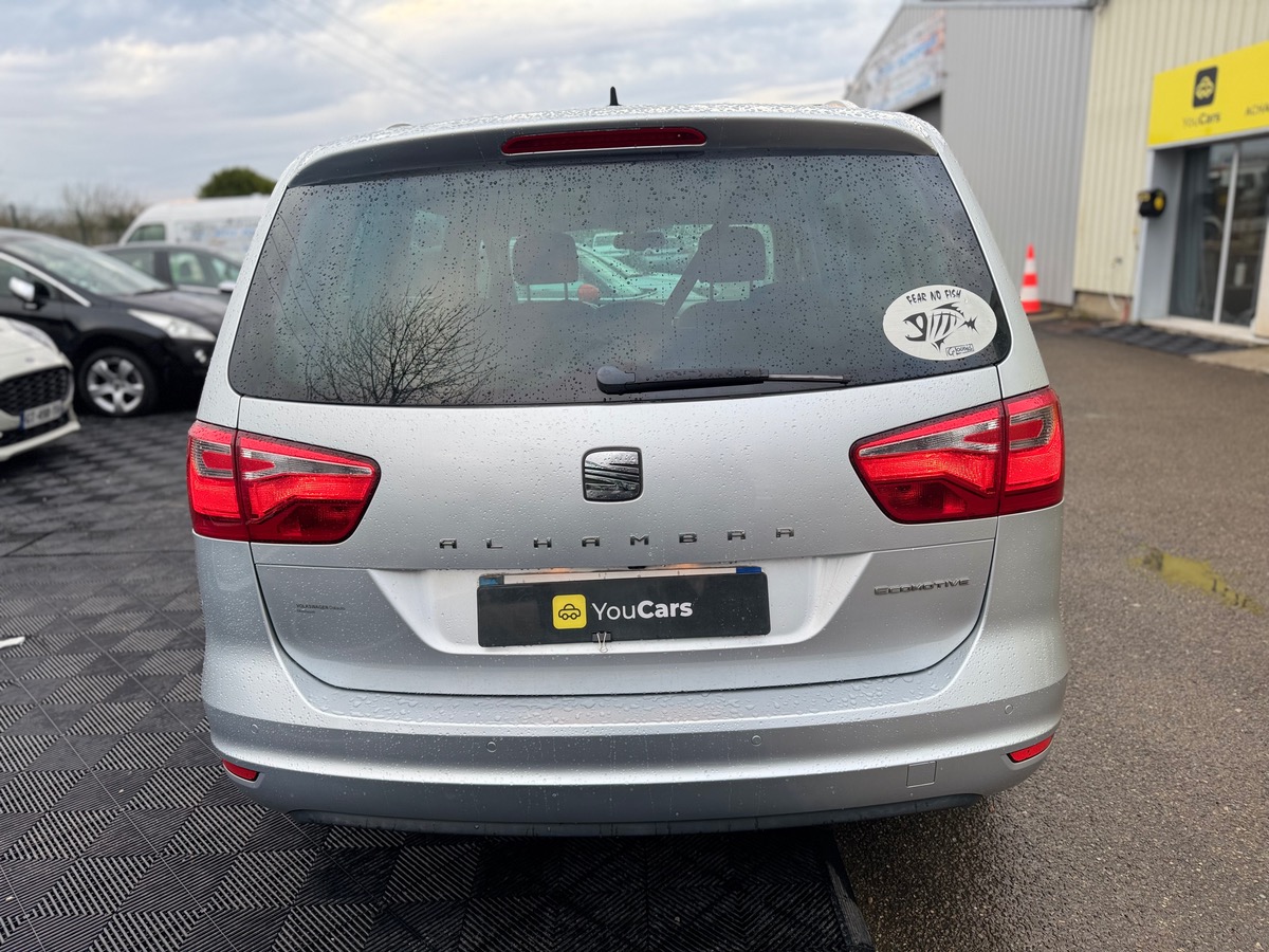 Seat Alhambra 2.0 TDi DSG6 140 cv Boîte auto - PORTE ELECTRIQUES  - RIEN A PREVOIR