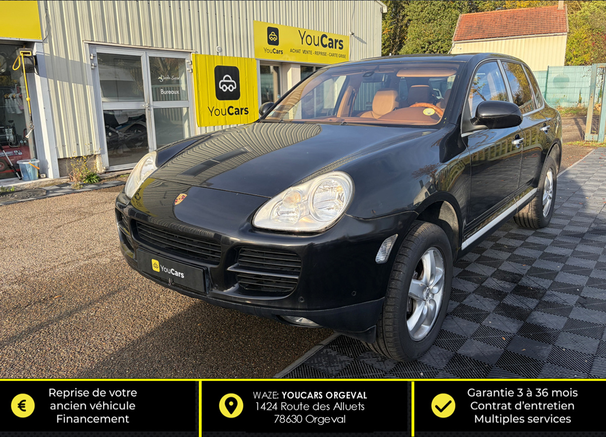 Porsche Cayenne 3.2 V6 250cv Boîte auto SIÈGE ÉLECTRIQUE - TOIT OUVRANT -  CLIMATISATION AUTOMATIQUE