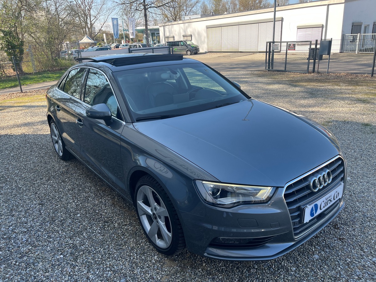 Audi A3 Berline 1.4 TFSI 150ch STRONIC 7 AMBITION LUXE, SUIVI COMPLET AUDI, TOIT OUVRANT, GPS, RADAR