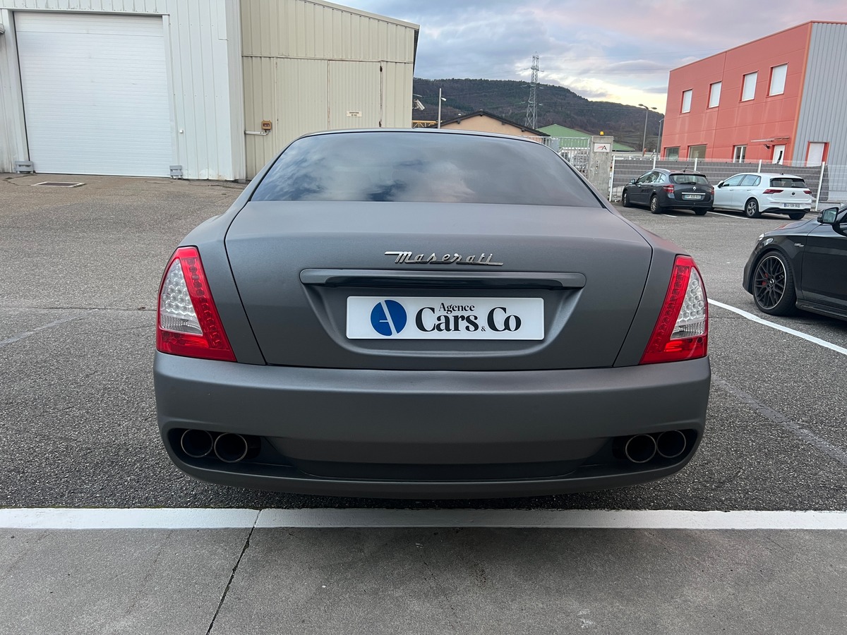 Maserati Quattroporte 4,7 S V8 431, SUIVI COMPLET , PACK BLACK, SIEGES CHAUFFANTS, COVERING