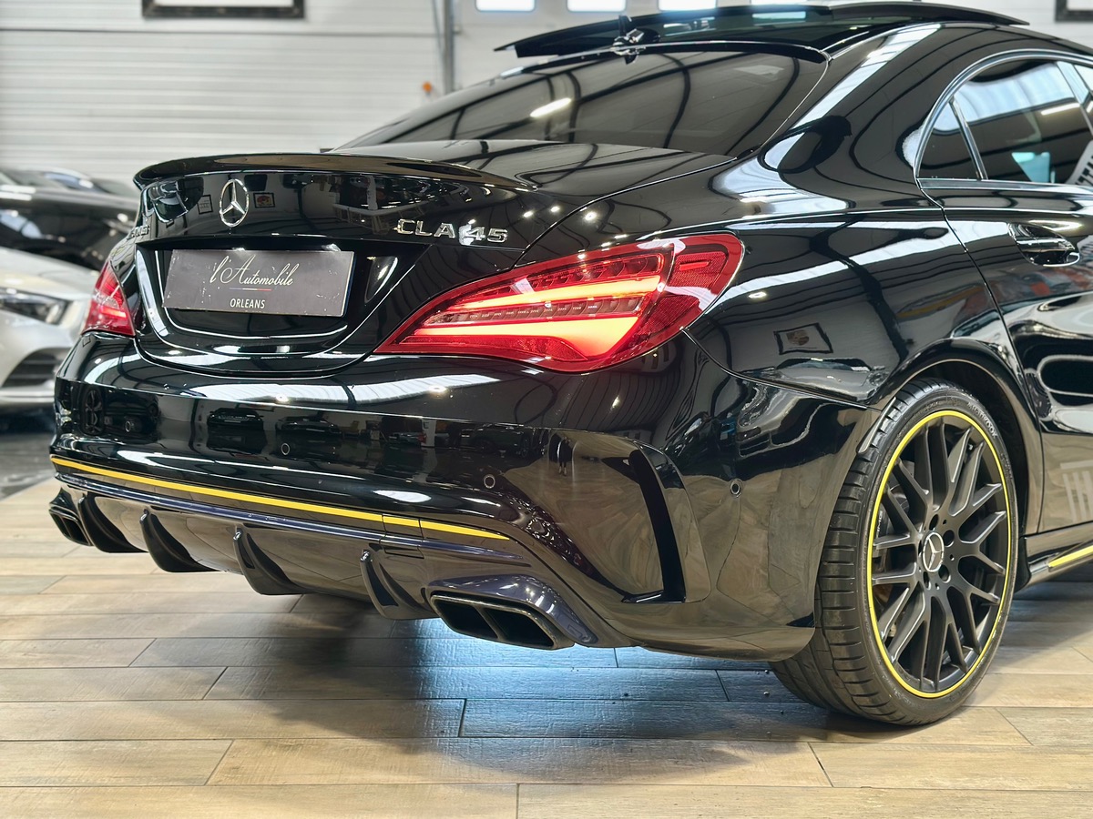 Mercedes-Benz CLA (2) 45 AMG 381 Yellow Night Edition 4Matic 7G-DCT Full