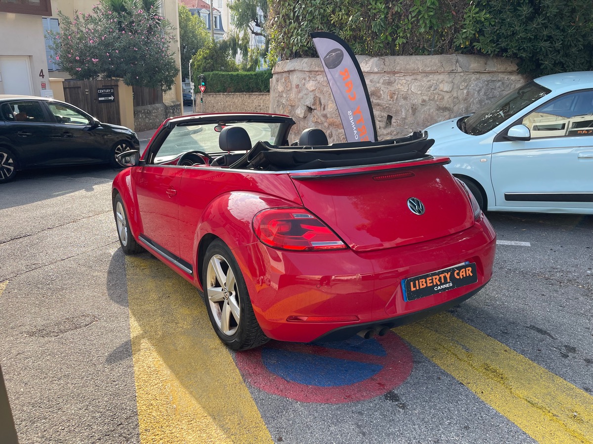 Volkswagen Beetle Cabriolet 1.4 TSI 160 CV / CarPlay / Intérieur Cuir /