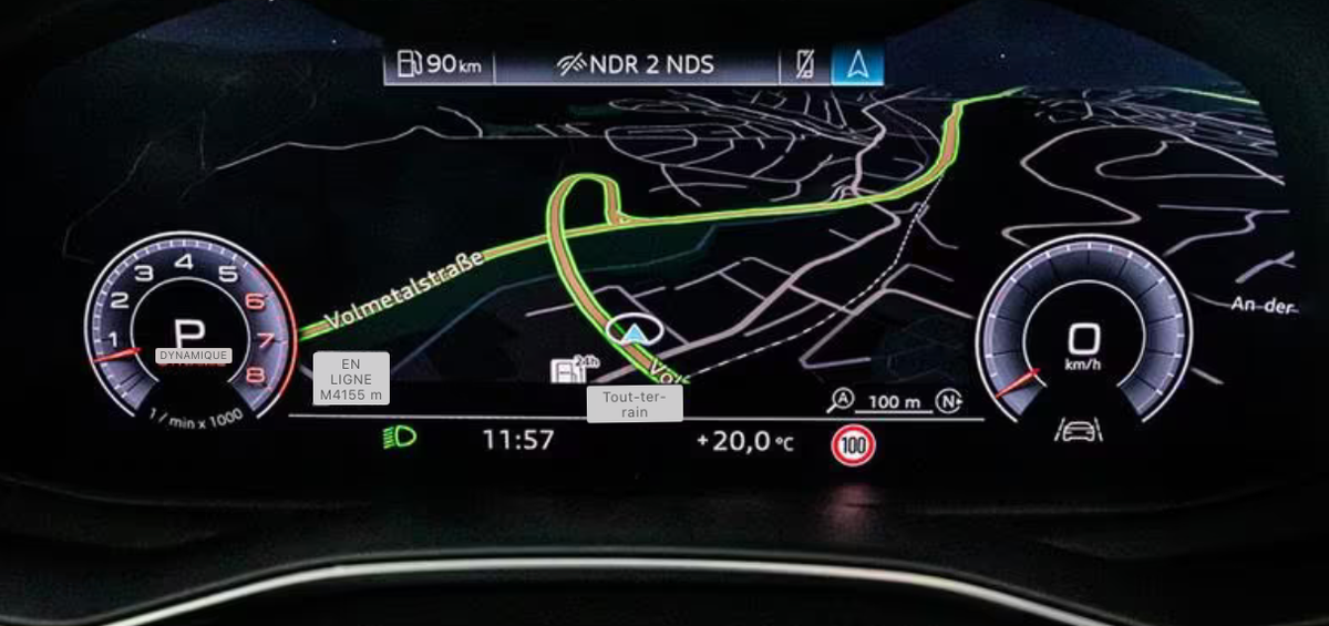 Audi A6 Avant V C8 55 TFSI e 367ch Compétition quattro S tronic 7/VO Allemand/Pas de malus