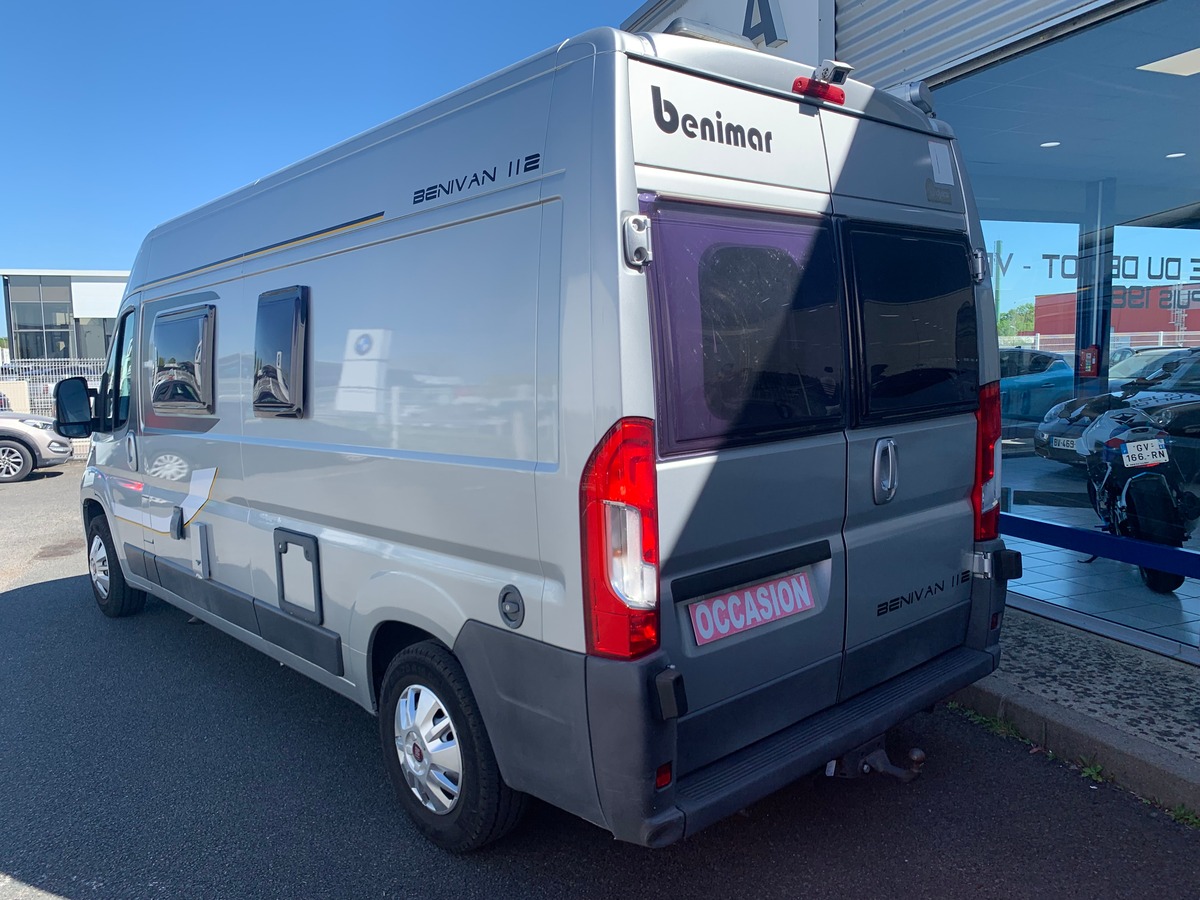 BENIMAR FIAT DUCATO 2L3 JTD BENIVAN 112 130 ch | BENIVAN 112 | Caméra de recul | Attelage | Régulateur vitesse