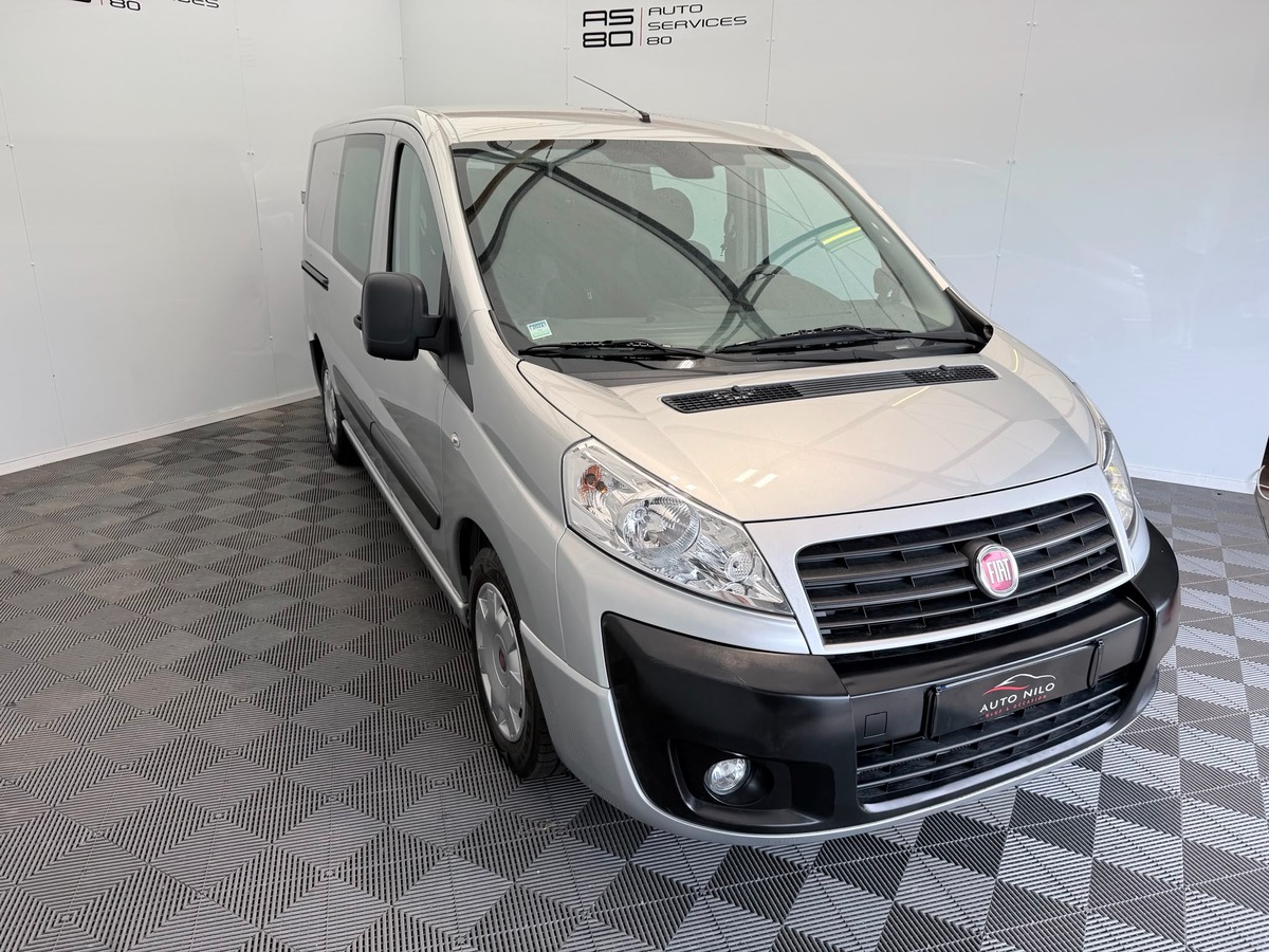 Fiat Scudo Panorama Multijet  2.0 Jtdm 128  double cabine 5 places L2H1