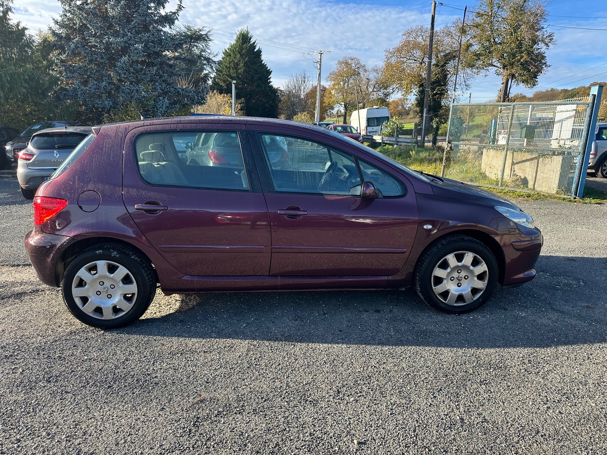 Peugeot 307 1.6 hdi 110cv 1ère main 86070km d’origine 