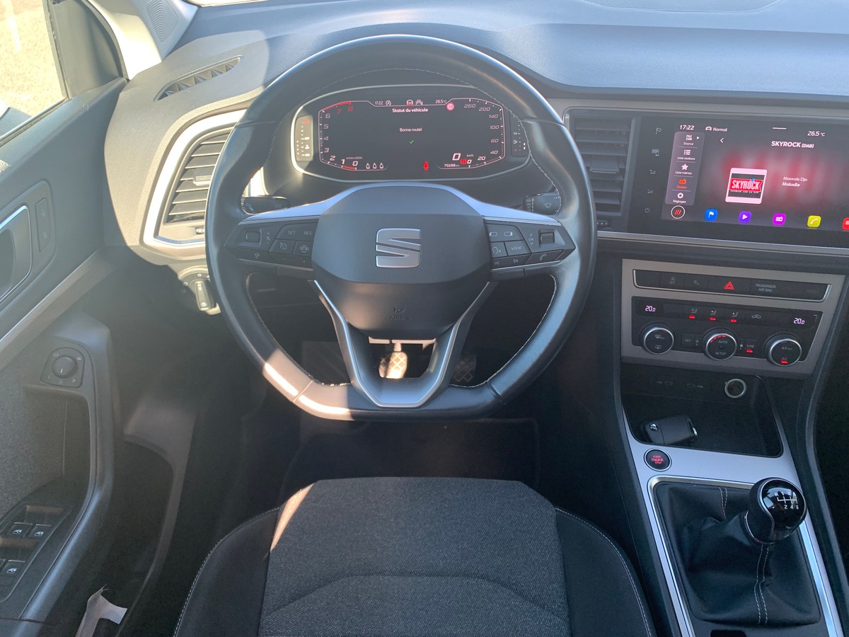 Seat Ateca 150 chevaux | Xpérience | Caméra de recul | Apple car play | Régulateur de vitesse | GPS