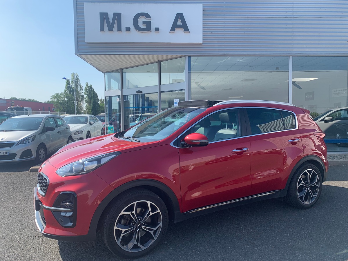 Kia Sportage 136 | GT LINE | Toit panoramique | Caméra recul | GPS | Régulateur vitesse | Attelage