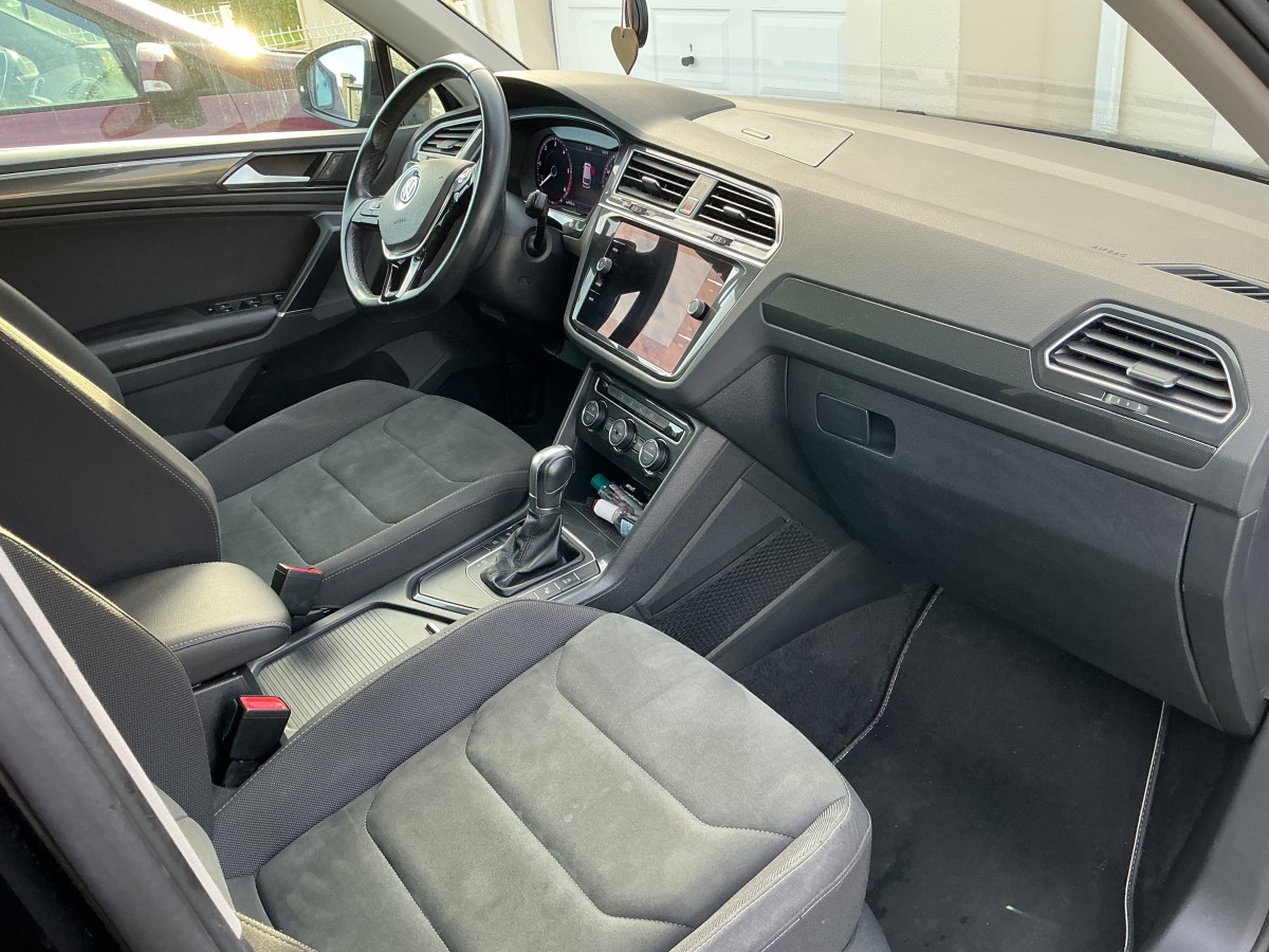 Volkswagen Tiguan 150 ch | Carat | GPS Cartographique | Palettes changement vitesses au volant